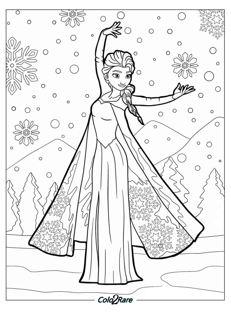 Disegni da colorare di Frozen