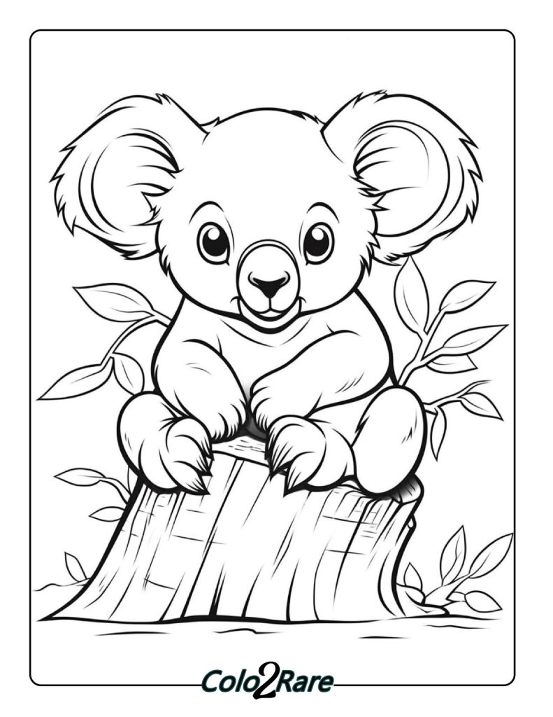 Koala - Disegni da Colorare