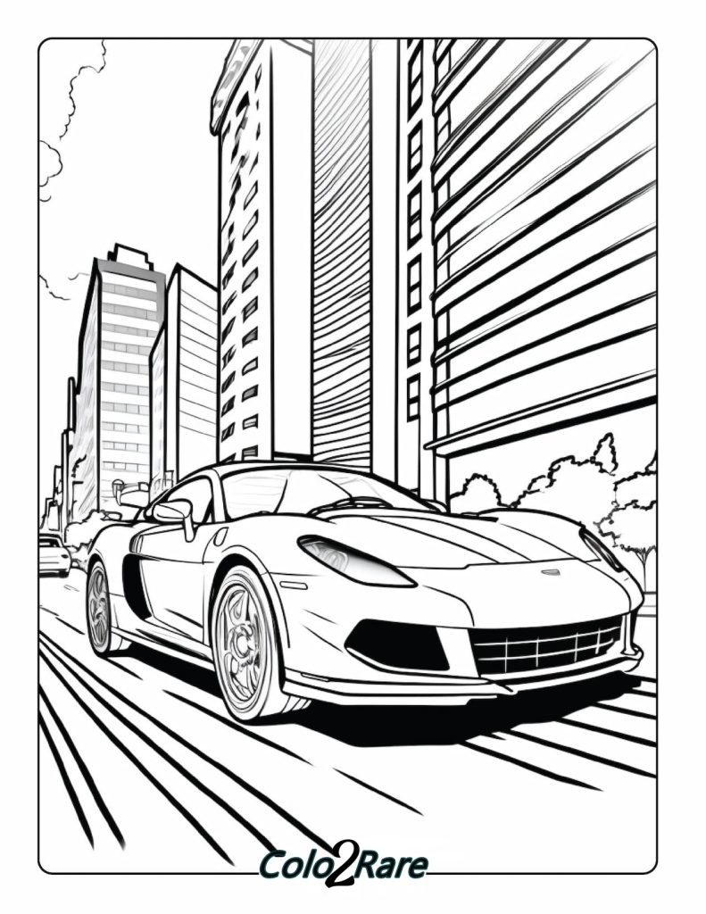 Disegni di Lamborghini da Colorare