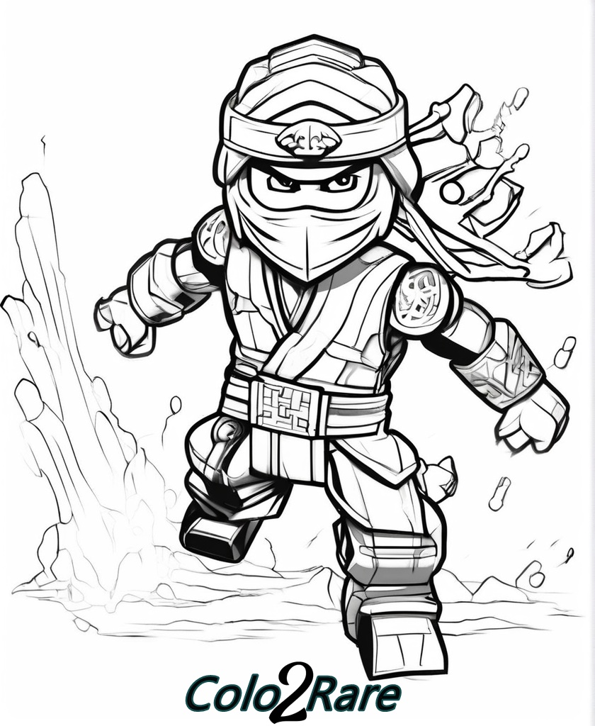 Disegni da colorare di Lego Ninjago