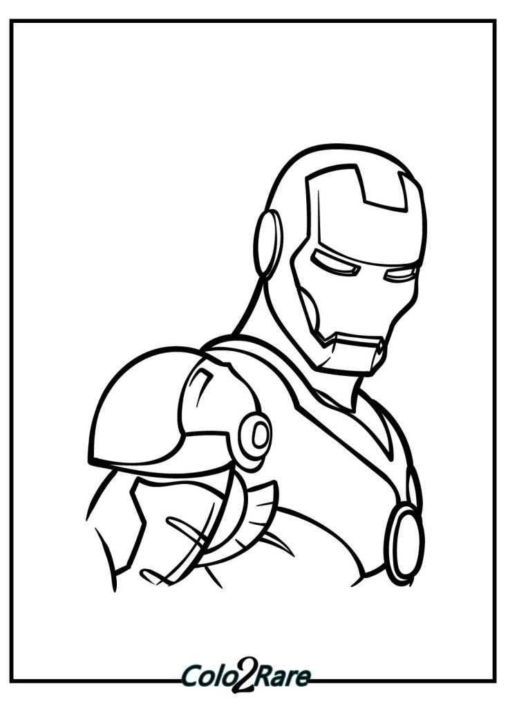 Disegni di Colorare da Iron Man. 10 Nuovissimi Superpoteri Di Iron Man