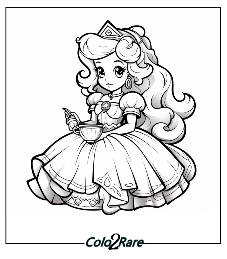 La classica principessa Peach